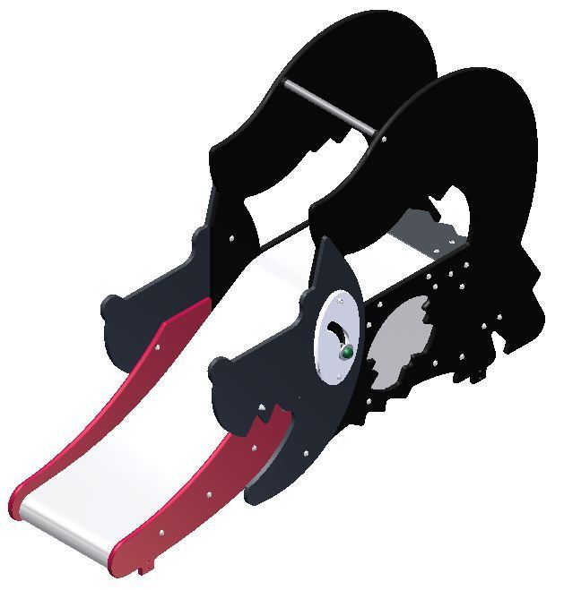 Structure pour aire de jeux - Grand Méchant Loup 1KAT0004 - Pour enfants dès 1 an, capacité 5 personnes_1