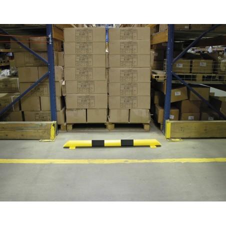 Butée de protection en acier - Ø 76mm - noir/jaune - 3 longueurs disponibles_1