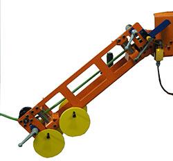 Dérouleur devant machine enrouleuse - DVR100_1