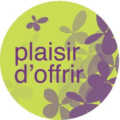 Étiquettes cadeaux adhésives - Plaisir d'offrir - 30mm - Boîte de 500_1