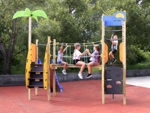 Jeu l'Ile au Trésor - Structure en Bois pour Enfants de 3 à 12 ans_1