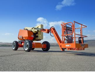 Nacelle élévatrice articulée - essieu oscillant, contrôle antipatinage et générateur diesel intégré_1