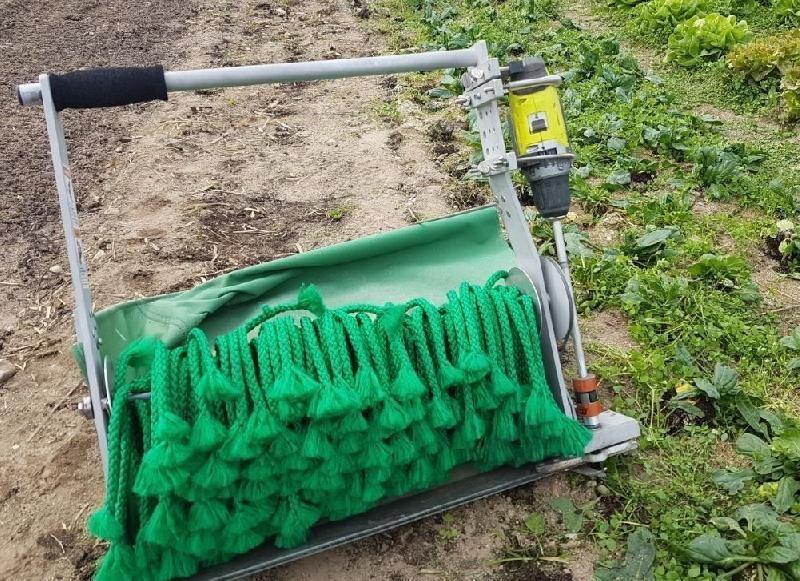 Récolteuse à mesclun électrique - Coupe nette et précise - Débit 80kg/heure - Largeur 45cm_1