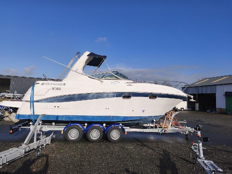Remorque bateau triple essieux 3x1600 kgs - PTAC 3,5t - Sun Way TBT16 - Référence K3 360 176 3500 2 HDS E_1