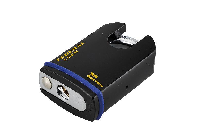 Cadenas à clé 720P - 54 mm - acier cémenté, anse molybdène et double verrouillage_1