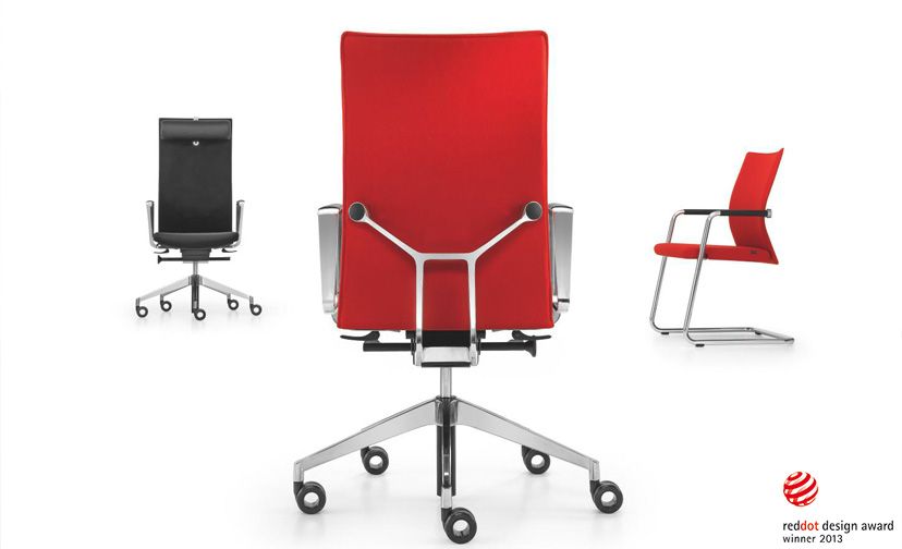 Diagon - chaise de bureau ergonomique - Girsberger France - dossier suspendu pour un confort de mouvement_1
