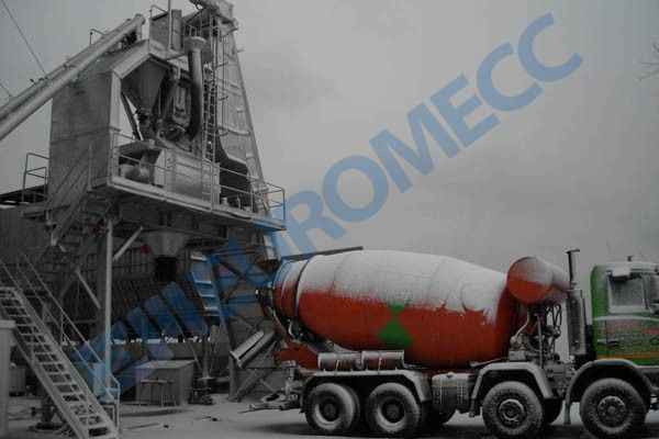 Centrale à béton mobile Fivetech 1500 S - Euromecc - 100 m³/h - Pré-câblée et pré-assemblée_1