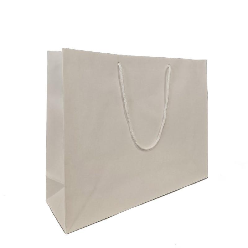 Sac kraft luxe à poignées papier blanc 40 x 32 x 12 cm par 15_1