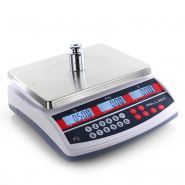 BMQTP-15/30 - Balance commerciale Milliot - 15/30 kg - robuste avec plateau inox et autonomie 90h_0
