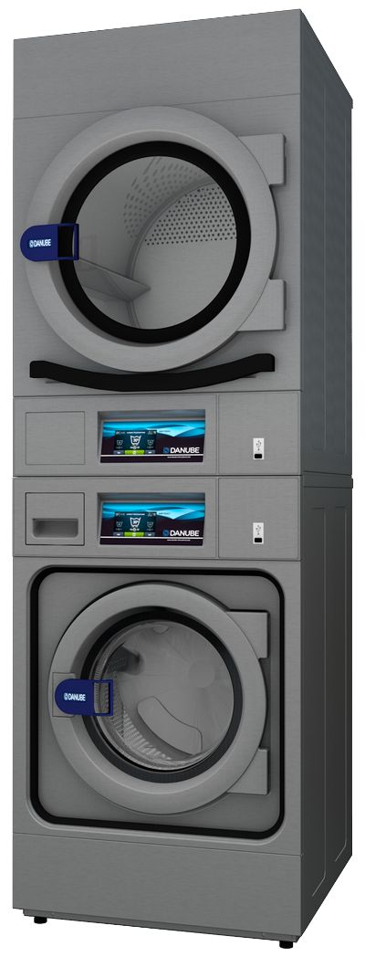 Lave-linge professionnel WPR 8/10 - essorage 1250 t/min - cuve inox - Easy Touch 2_1