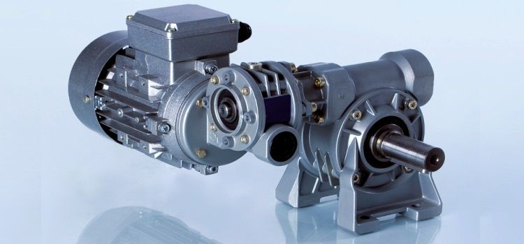 Motoréducteur Nozag - double engrenage à vis sans fin - série CHM - rapport 7,5:1 à 300:1 - couple jusqu'à 1100 Nm_1