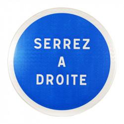 Panneau d'obligation - B29 personnalisable - inscriptions variées - WP Signalisation_1