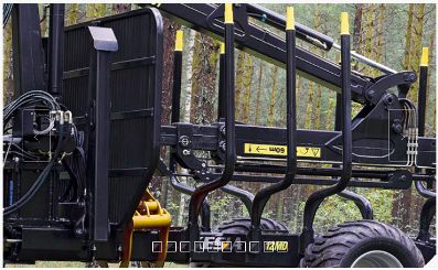 12md | mdh remorque forestière - kesla oyj - 3220 / 3700 kg_1