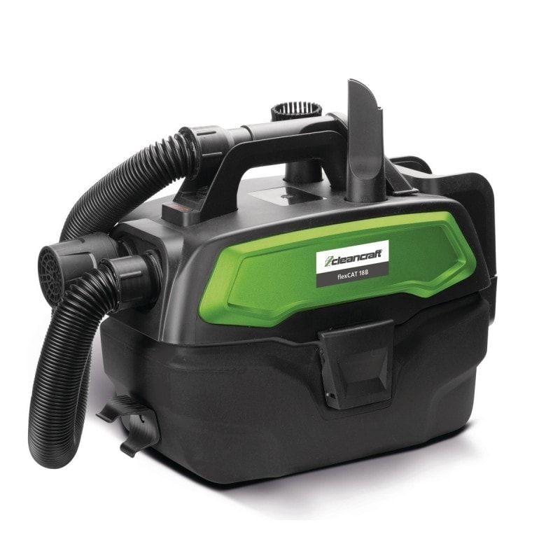 Aspirateur eau/poussière sur batterie Cleancraft flexCAT 18B - HEPA F9 - Compact et maniable - Réf. 7003108_1