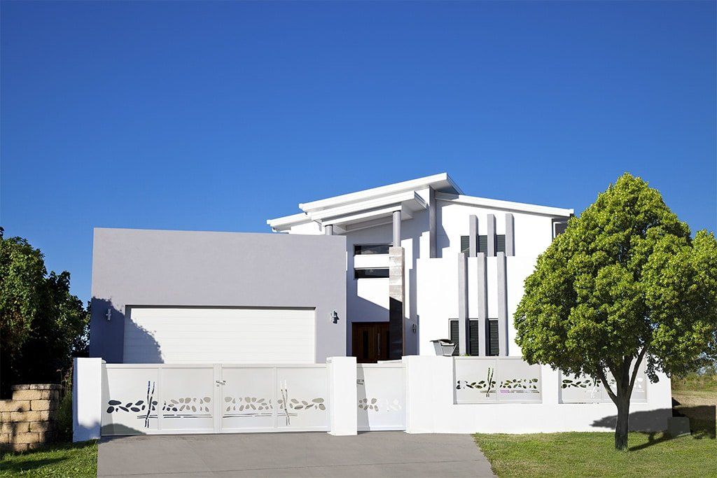 Clôture en aluminium Bambou - motif ajouré zen - thermolaquage labellisé Qualicoat - garantie 10 ans_1