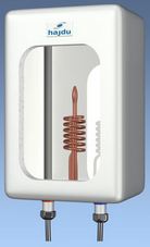 Chauffe-eau électrique FTA 5 L sous évier - ABS blanc brillant - Robinetterie incluse - Réglage jusqu'à 80 °C_1