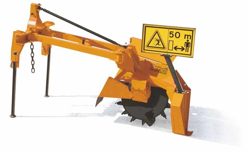 Cureuses de fossés et rigoleuses rototrancheuses bilatérales - dondi - vitesse 0.8 à 1.2 km/h_1