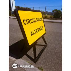 Panneau de signalisation temporaire KC1CA - Circulation alternée - WPSignalisation_1