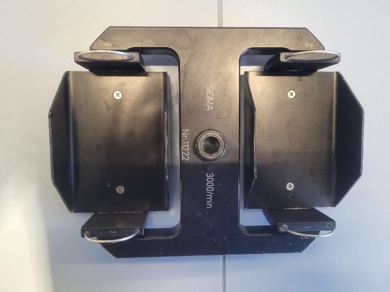 Rotor oscillant SIGMA 11222 avec 2 godets rectangulaires 13222_1
