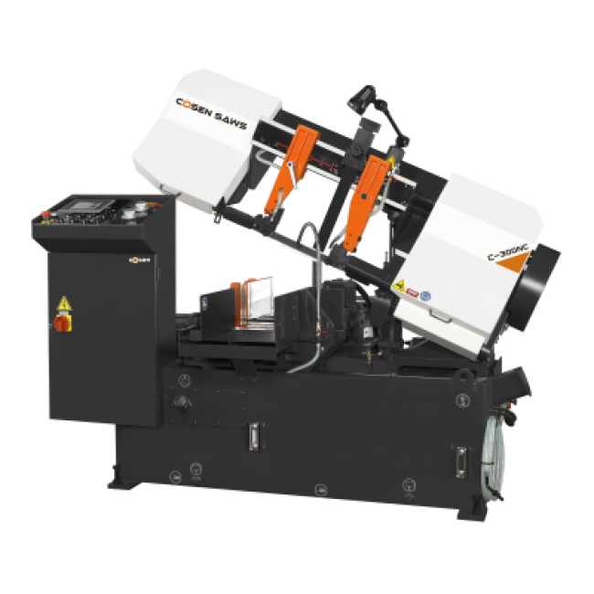 Scie à ruban automatique COSEN - NC à archer - capacités jusqu'à 460 mm et moteur 5.5 kW_1