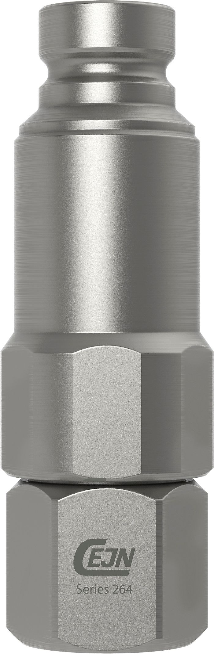 Série 264 DN 6.3 - Coupleur CEJN avec éliminateur de pression intégré - Acier ISO 16028_1
