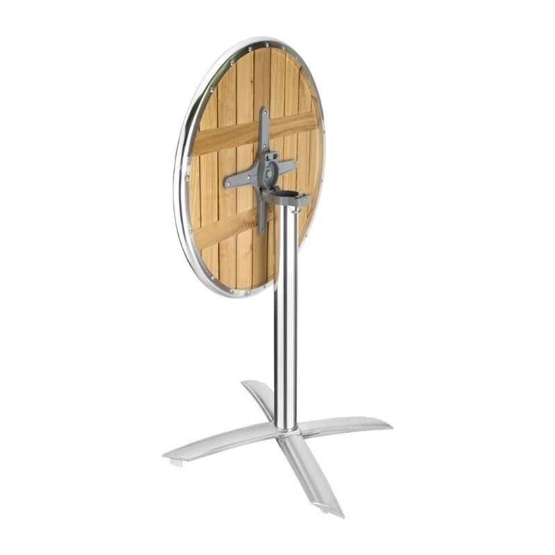 Table ronde à plateau basculant en frêne ø 60 cm_1