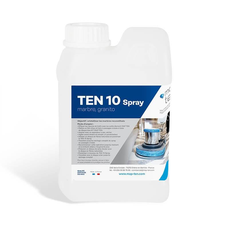 Ten 10 spray pour cristallisation marbre pierres marbrieres granito 5l_1