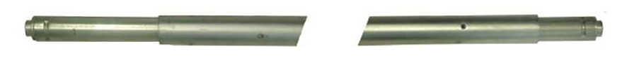 Barre télescopique pour rail d'arrimage - Acier galvanisé - Ajustable de 2220 à 2600 mm - Capacité 400 daN_1