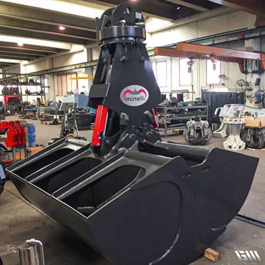 Benne preneuse industrielle de creusage MBV-S_1