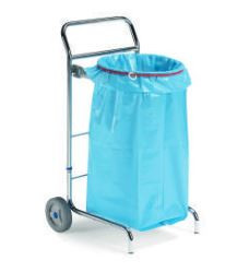 Chariot porte sac rond 110-130l chrome_1