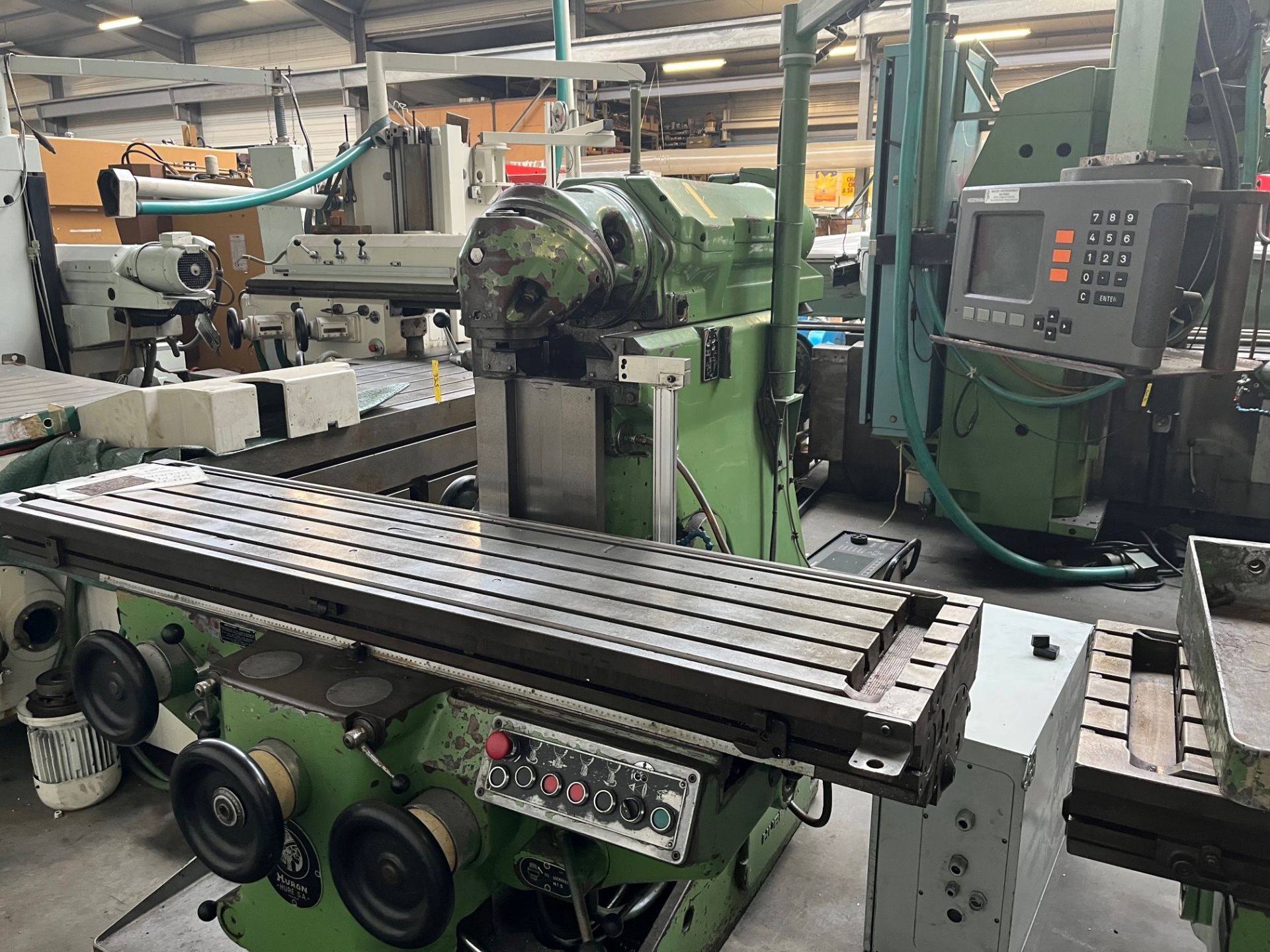 Fraiseuse industrielle HURON MU6 - Occasion Réf 3345 - Table 2000x460 mm - Courses 1500x700x500 mm_1