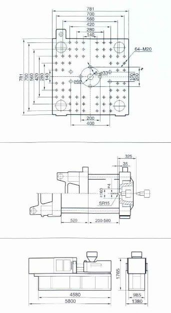HX 218 - Presse à injection plastique Hysion - Capacité d'injection 522 cm³ - Économie d'énergie et haute vitesse_1