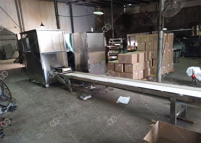 Machine de cornet de crème glacée entièrement automatique - Henan Gelgoog - capacité 3500-4000 pcs/h - acier inoxydable 304 - CE_1