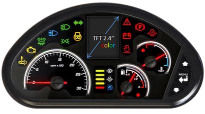 Tracteur réversible avec articulation centrale pour espaces réduits