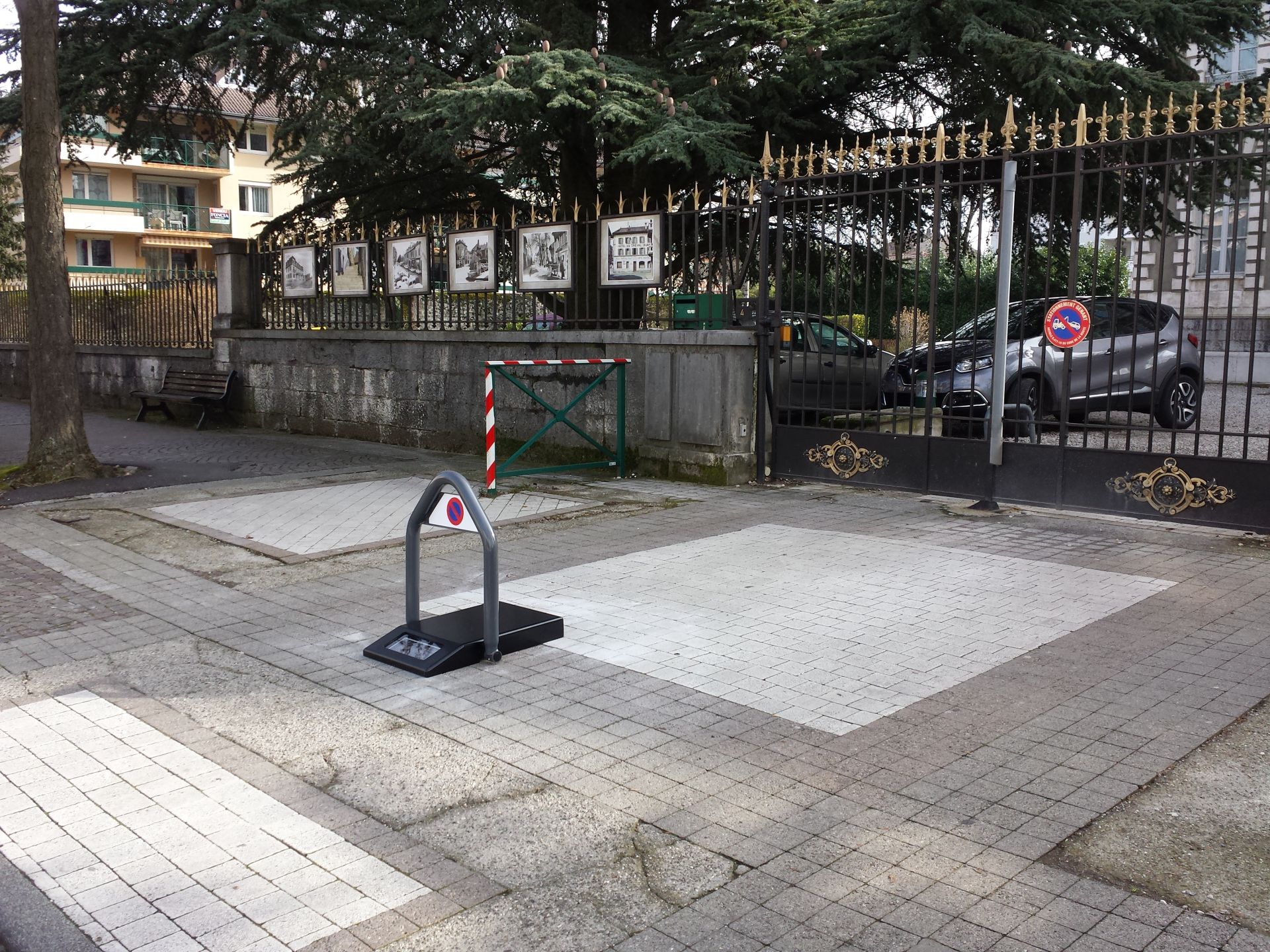 Arceau de parking radiocommandé - park inox blindé solaire_2