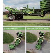 Balecollect - Presse à balle carré Krone - Largeur de canal 120 cm - Dispositif de pesée intégré_2