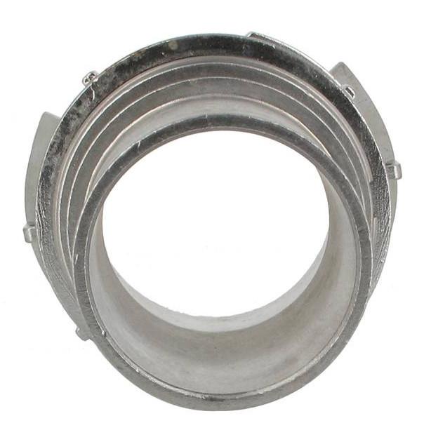 Demi-raccord symétrique avec verrou - DN 80 mm - Embout annelé Ø 76 mm - Inox_1