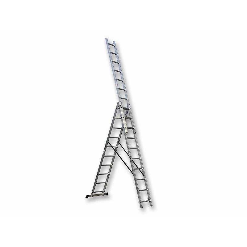 Échelle transformable 3 plans 3x10 échelons – MTF – aluminium max 6,20 m – 1zst9059_1