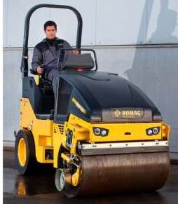 Rouleaux tandem vibrants articulés Bomag BW 120 AC 5 - 1,8 à 3 tonnes - moteur Kubota_1