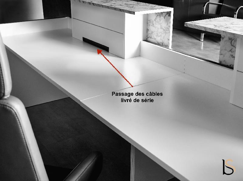 Banque d'accueil pour 2 personnes Avant - Ofitres - 249, Non_1