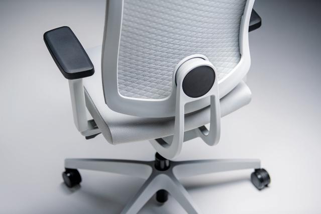 Fauteuil de travail Black Dot Air - maille 3D Air Knit avec dossier flexible_1