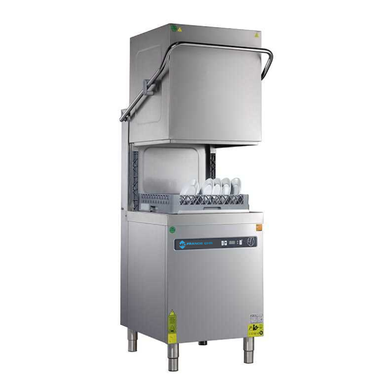 Lave-vaisselle à capot digital - pompe de détergent - panier 500 - Réf MCF.1000-001D_1