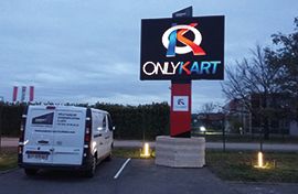 Lediamedia - journal lumineux Charvet Industries - très haute luminosité et contraste, affichage texte, image et vidéo_1