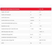 Faneuse OZ - 272 Rozmital à deux rotors - largeur de travail de 2,7 m - simple et performante pour petites surfaces_1