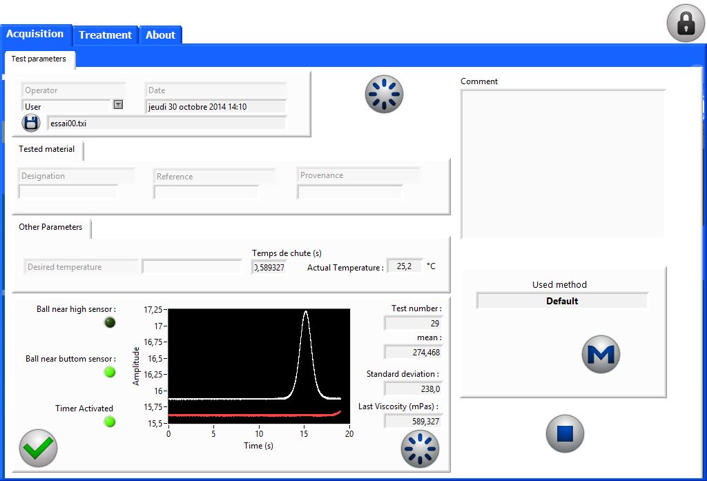 Viscosimètre de paillasse Viscositech TXi - Gamme MI-Tech - Mesures thermostatées entre 50 et 20000 mPa.s_1