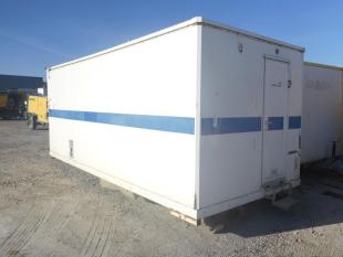 Container de décontamination sur berce - 6 mètres - type bungalow_1