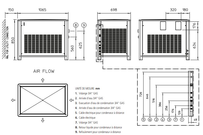 MF 66 WS - Machine à glace en supergrains - Scotsman - 1220 kg/24 h - Finition inox - Régulation électronique_1
