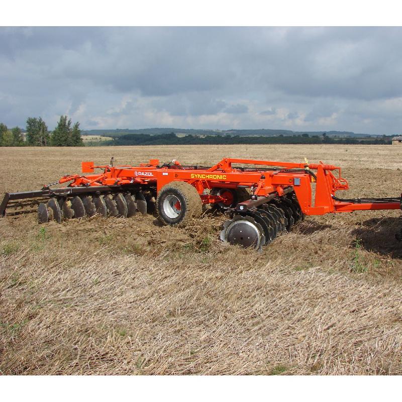 Synchronic CIN - Cover crop en V autoporteur de fabrication française - Largeur de travail 2.65 à 4.00 m_1