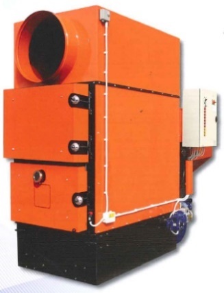 Chauffage à pellets GS et GSA 40-500 kW - Générateurs d'air chaud à haut rendement pour tous secteurs_1