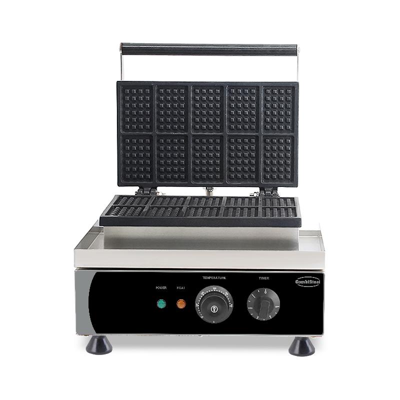 Gaufrier 10pcs gaufre de bruxelles l380 7540.0065 COMBISTEEL_1